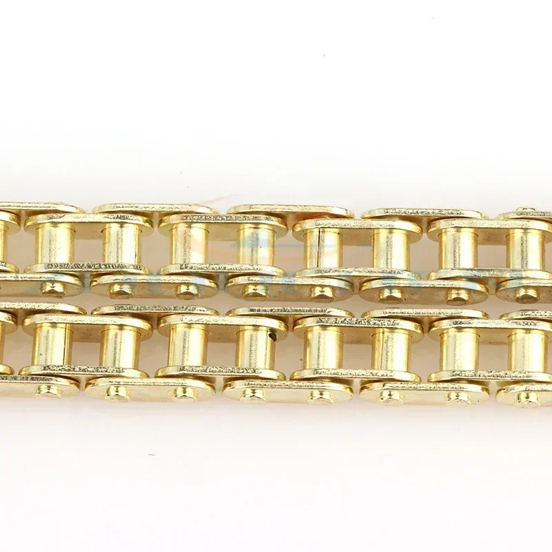 2 Stroke 47cc 49cc T8F Chain 136 Links Suitable For China Mini Dirt ATV Quad 4 Wheeler Pocket Bike Minimoto With Spare Main Link 
2 Stroke 47cc 49cc T8F Chain 136 Links Suitable For China Mini Dirt ATV Quad 4 Wheeler Pocket Bike Minimoto With Spare Main Link