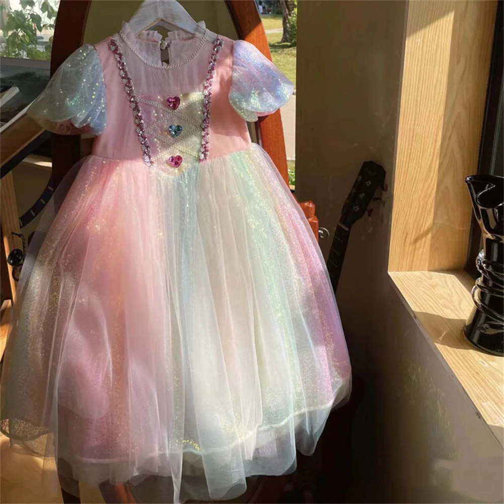 24009 Summer Fluffy Skirt Girl's Dress Candy Sequin Mermaid Princess Dress Children's Mesh Skirt
24009 Summer Fluffy Skirt Girl's Dress Candy Sequin Mermaid Princess Dress Children's Mesh Skirt