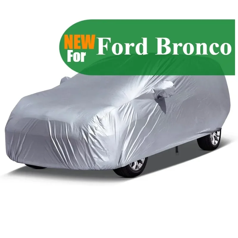 Suitable for Ford Bronco SUV Full Car Cover Heavy Duty Waterproof Windproof UV-Resistant Dust-Proof with Storage Bag
Suitable for Ford Bronco SUV Full Car Cover Heavy Duty Waterproof Windproof UV-Resistant Dust-Proof with Storage Bag