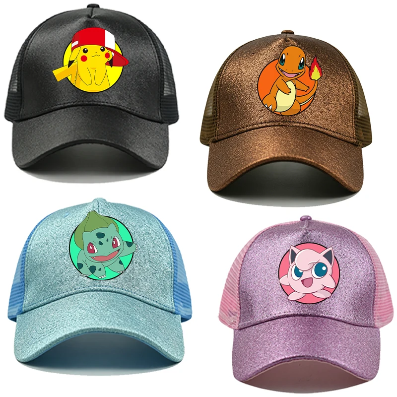 Anime Pokemons Good-looking Baseball Cap for Men Women Pikachu Cartoon Printed Sun Hats Boys Girls Summer Fashion Sunshade Caps
Anime Pokemons Good-looking Baseball Cap for Men Women Pikachu Cartoon Printed Sun Hats Boys Girls Summer Fashion Sunshade Caps