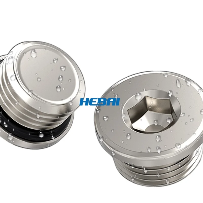 HEBAI 1/8"1/4"3/8"1/2"3/4"1" BSP Male Threaded IRON Internal Hex Head Pipe Fitting Socket End Cap Plug Adapter with Sealing Ring
HEBAI 1/8"1/4"3/8"1/2"3/4"1" BSP Male Threaded IRON Internal Hex Head Pipe Fitting Socket End Cap Plug Adapter with Sealing Ring