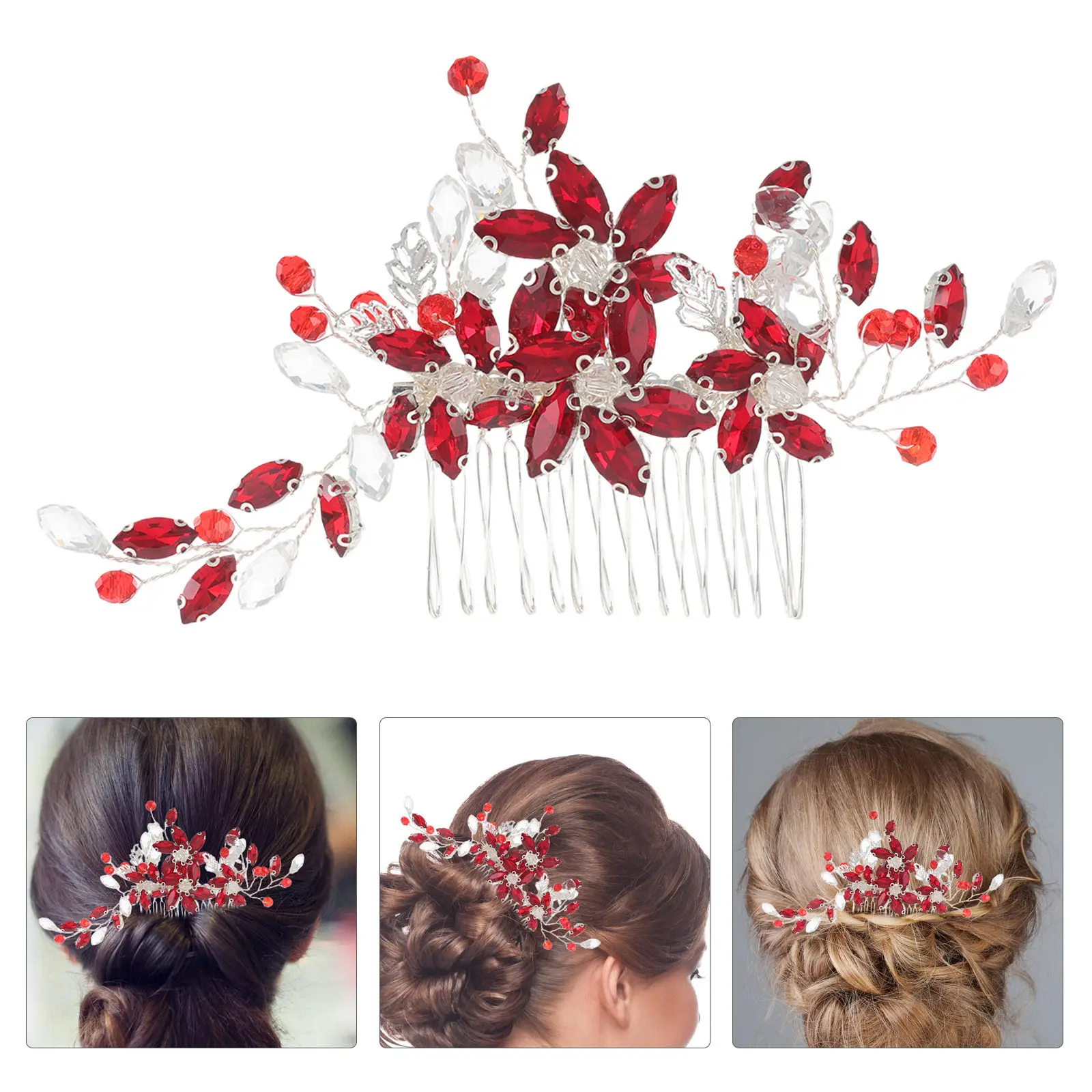 Bridal Hair Comb Rhinestone Elegant Wedding Hairstyling Accessory for Brides Formal Event Headpiece Wedding Hair Accessories
Bridal Hair Comb Rhinestone Elegant Wedding Hairstyling Accessory for Brides Formal Event Headpiece Wedding Hair Accessories