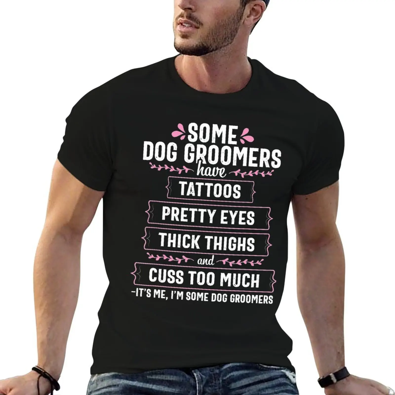 Dog Groomer Funny Thick Thighs Pet Grooming Puppy T-Shirt vintage graphic tee Luxury man clothing for men
Dog Groomer Funny Thick Thighs Pet Grooming Puppy T-Shirt vintage graphic tee Luxury man clothing for men