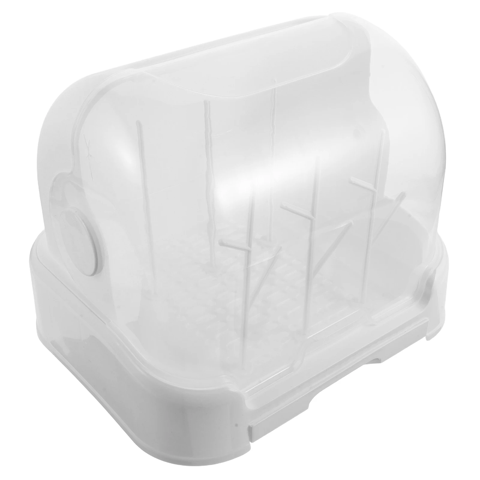 1 set Baby Bottles Drying Rack White Countertop Dryer Cover Dustproof Sealed Structure Space Saving Solution
1 set Baby Bottles Drying Rack White Countertop Dryer Cover Dustproof Sealed Structure Space Saving Solution