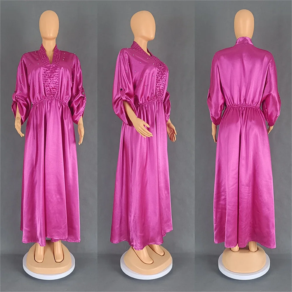 Luxury Beads Abaya Muslim Women African Dashiki Long Maxi Dress Boubou Dubai Kaftan Turkey Arab Robe Party Morocco Jalabiya Gown
Luxury Beads Abaya Muslim Women African Dashiki Long Maxi Dress Boubou Dubai Kaftan Turkey Arab Robe Party Morocco Jalabiya Gown
