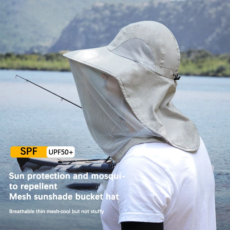 Fashion Mosquito Hat With Hidden Net Bee Protection Casual Outdoor Sunscreen Fishing Cap
Fashion Mosquito Hat With Hidden Net Bee Protection Casual Outdoor Sunscreen Fishing Cap