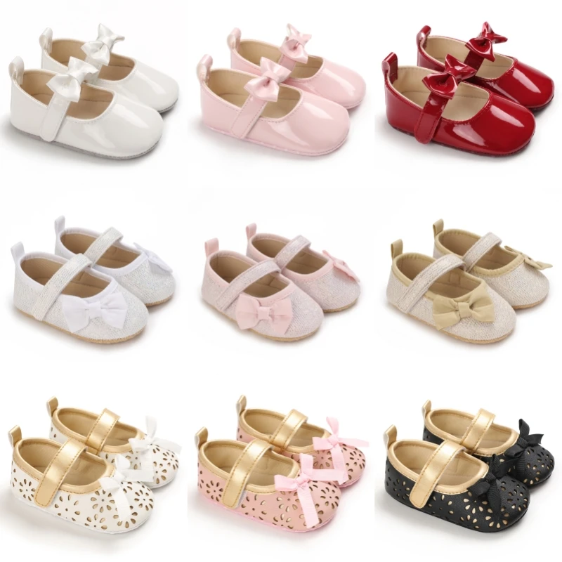 0-18M Cute Princess Baby Girl Shoes Soft Sole Non-slip Infant Toddler Prewalker First Walkers
0-18M Cute Princess Baby Girl Shoes Soft Sole Non-slip Infant Toddler Prewalker First Walkers