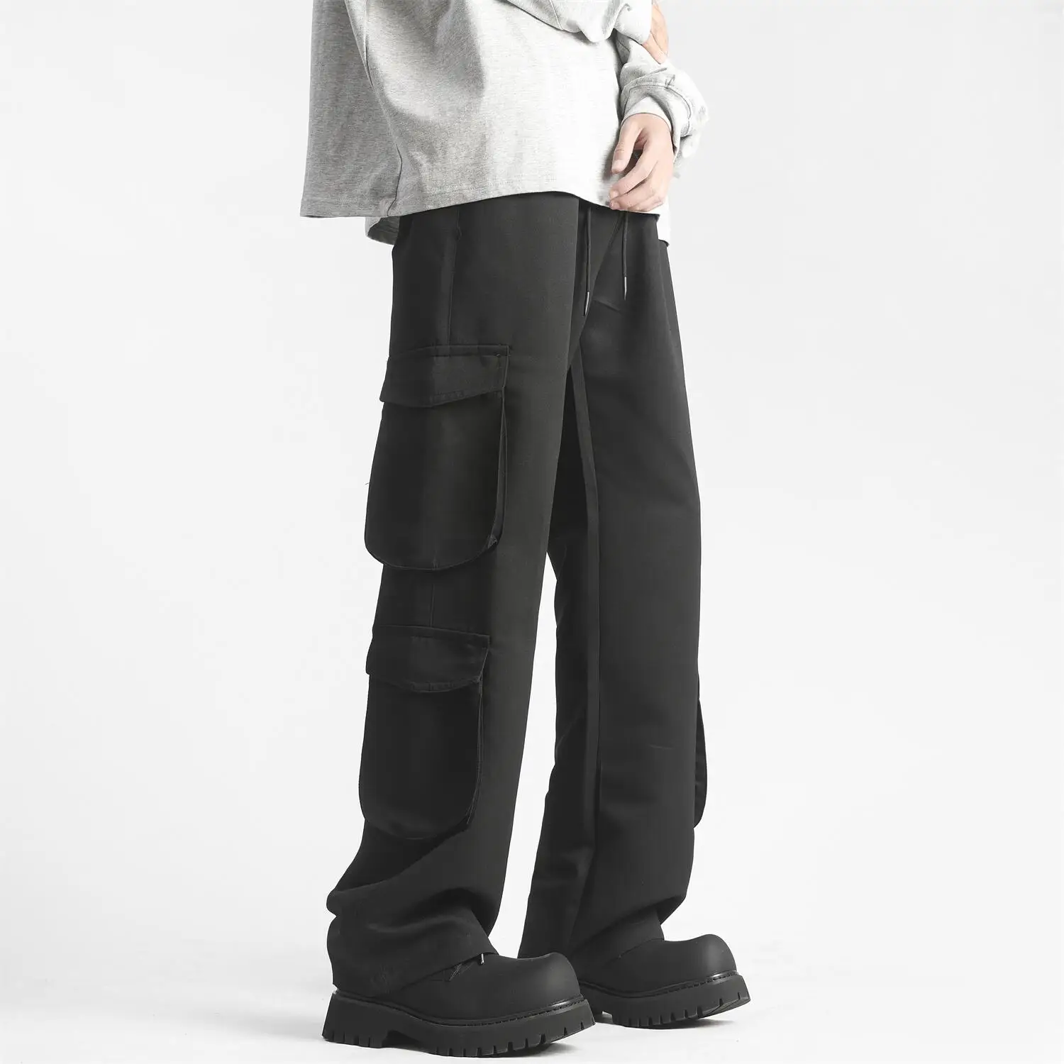 Streetwear Cargo Pants Men Multi-pocket Casual Men Jogging Pants Fashion Straight Harem Pants Male High Street Trousers Clothes
Streetwear Cargo Pants Men Multi-pocket Casual Men Jogging Pants Fashion Straight Harem Pants Male High Street Trousers Clothes