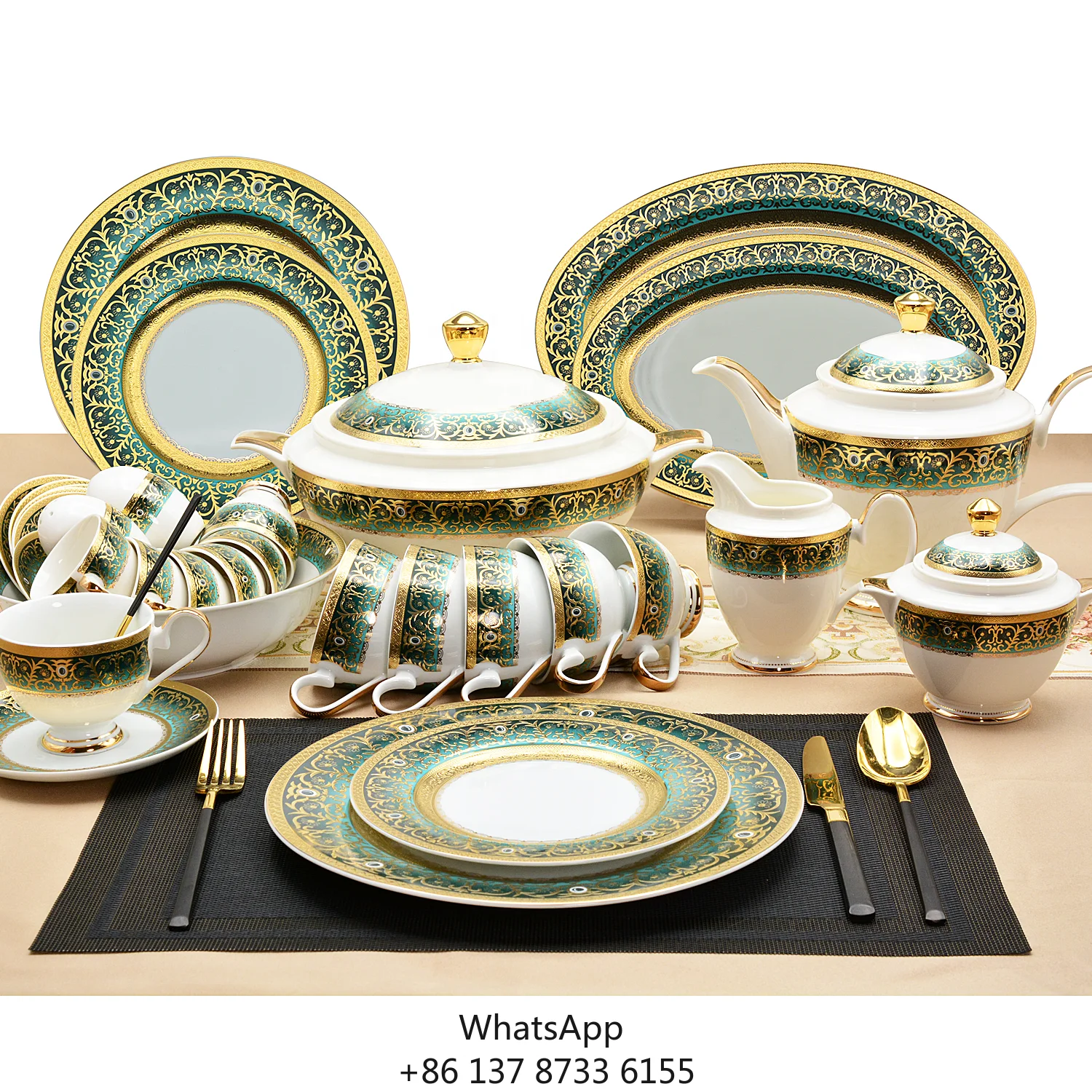 Luxury Dinnerware Sets Wholesale For 12 Bone China Dinnerware Royal Porcelain Dinner Sets
Luxury Dinnerware Sets Wholesale For 12 Bone China Dinnerware Royal Porcelain Dinner Sets