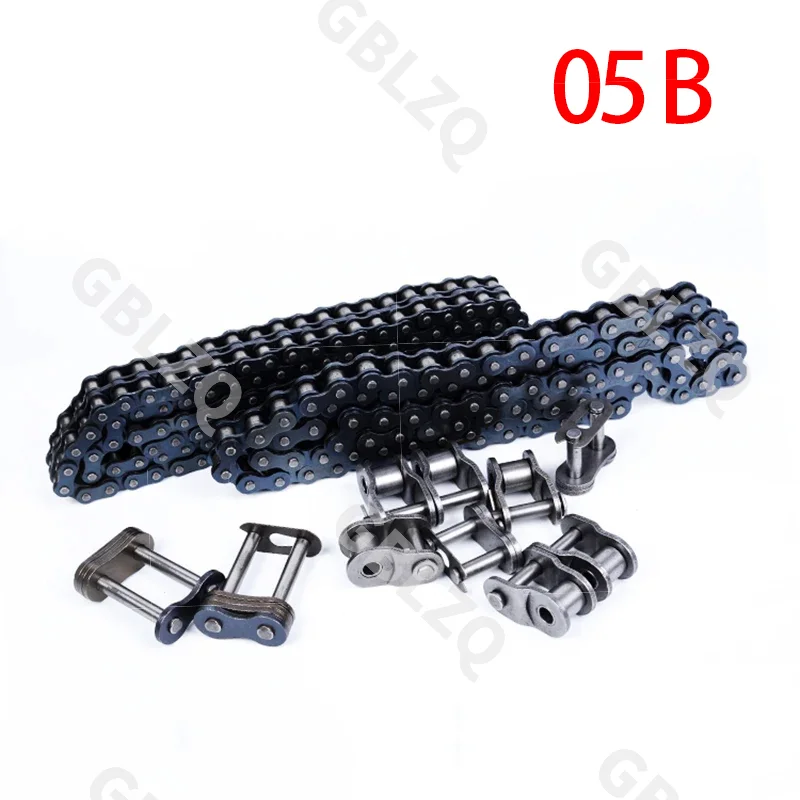 1PCS 05B-1 Simplex Roller Drive Chain Industrial Strength Half Buckle Join Pitch 6.35mm Length 0.5/1/1.5/ M Long for Industrial
1PCS 05B-1 Simplex Roller Drive Chain Industrial Strength Half Buckle Join Pitch 6.35mm Length 0.5/1/1.5/ M Long for Industrial