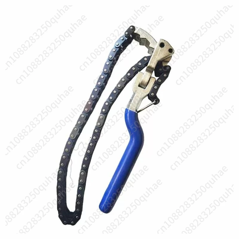 Adjustable Chain Oil Filter Wrench, Heavy Duty Double Row Design with Ergonomic Long Handle
Adjustable Chain Oil Filter Wrench, Heavy Duty Double Row Design with Ergonomic Long Handle