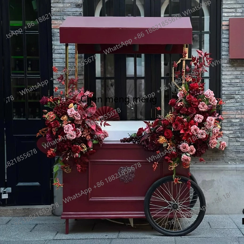 Wrought iron float, stall car decoration and movement, activities sell market stall car snacks
Wrought iron float, stall car decoration and movement, activities sell market stall car snacks