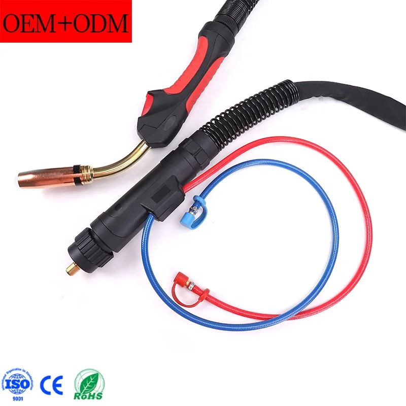 CNAWELD Water Cooled MIG Welding Torch 501D Welding Torch Gun 3M for Welding Machice
CNAWELD Water Cooled MIG Welding Torch 501D Welding Torch Gun 3M for Welding Machice