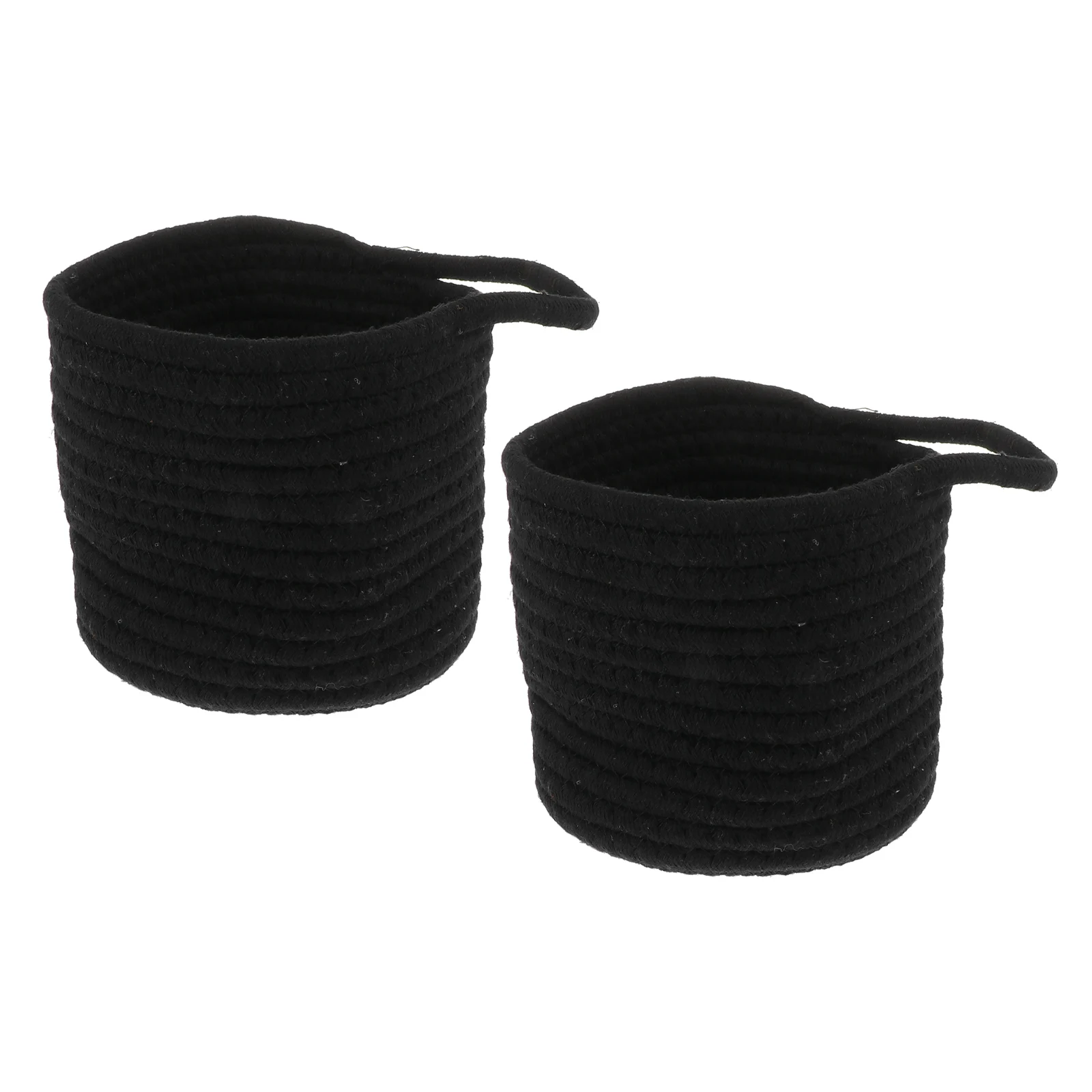 2pcs Cotton Rope Storage Baskets Woven Basket for Accessories Beauty Products Letters Handmade Bins Organizing Desk Tidy Life
2pcs Cotton Rope Storage Baskets Woven Basket for Accessories Beauty Products Letters Handmade Bins Organizing Desk Tidy Life