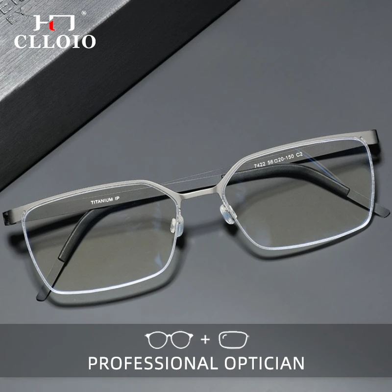 Очки для чтения CLLOIO без винтов, универсальные, с защитой от синего света, квадратные, для коррекции близорукости, с возможностью индивидуальной настройки и прогрессивной линзой по рецепту
Очки для чтения CLLOIO без винтов, универсальные, с защитой от синего света, квадратные, для коррекции близорукости, с возможностью индивидуальной настройки и прогрессивной линзой по рецепту