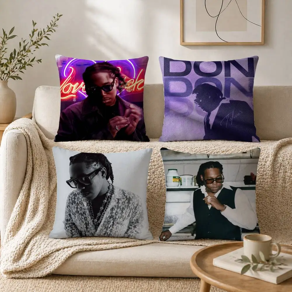 Rapper D-Don T-Toliver Singer Pillow Case Pattern Printed Pillowcase For Living Room Sofa Cushion Cover
Rapper D-Don T-Toliver Singer Pillow Case Pattern Printed Pillowcase For Living Room Sofa Cushion Cover