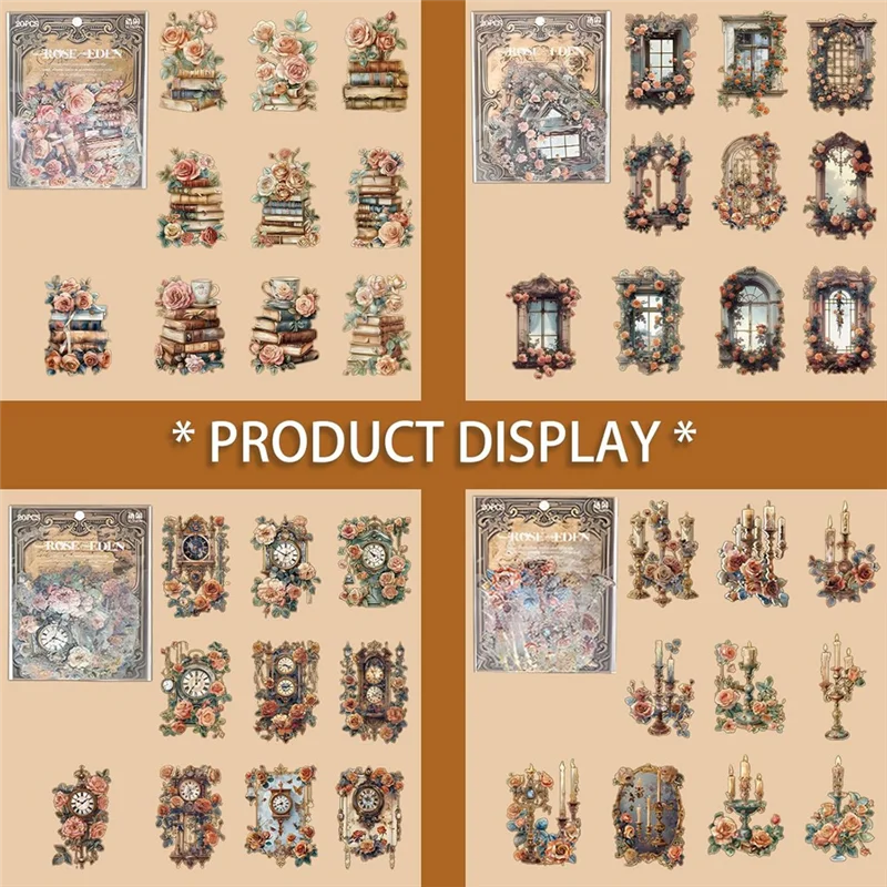 Набор винтажных наклеек из 80 шт. — великолепные наклейки с цветами и розами, часы, подоконники, книги, свечи — принадлежности для рукоделия — горячие продажи
Набор винтажных наклеек из 80 шт. — великолепные наклейки с цветами и розами, часы, подоконники, книги, свечи — принадлежности для рукоделия — горячие продажи