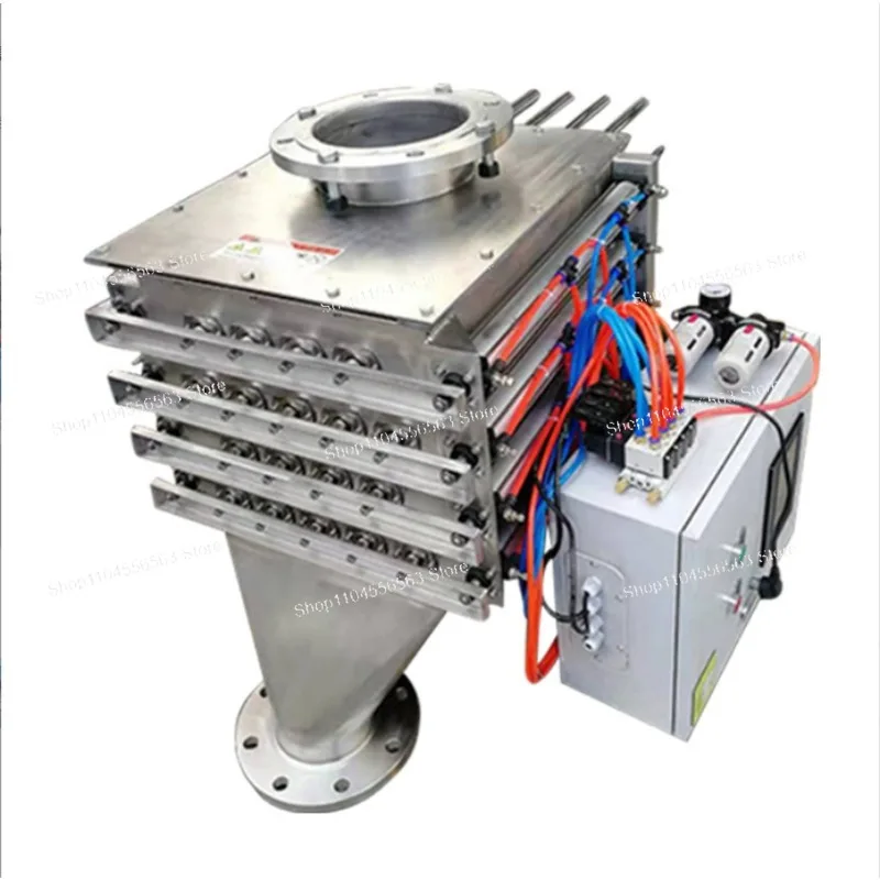 Промышленный фильтр для удаления порошкового железа 13000GS — пневматический автоматический сепаратор магнитного стержня трубопровода для гранулированного материала
Промышленный фильтр для удаления порошкового железа 13000GS — пневматический автоматический сепаратор магнитного стержня трубопровода для гранулированного материала