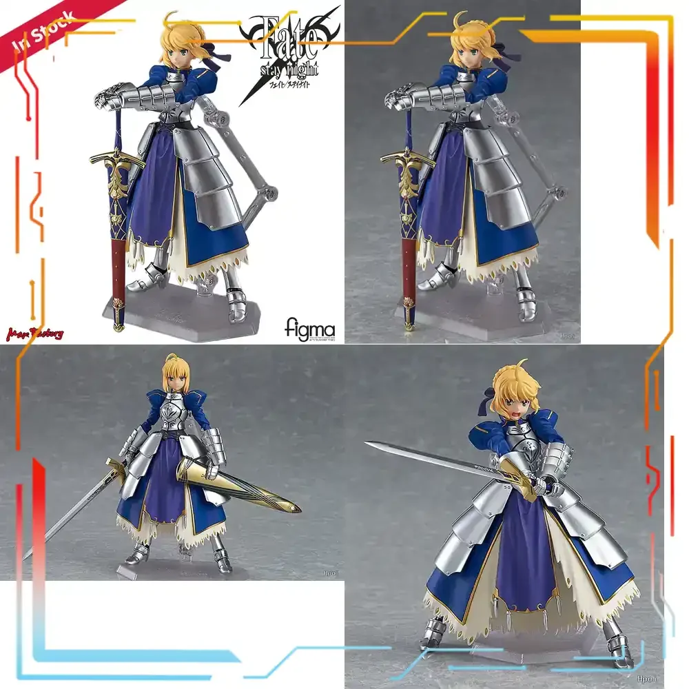 Max Factory Figma Fate Stay Night Altria Pendragon Saber 2.0 Anime Action Figure Original Genuine Collectible Doll H=140mm
Max Factory Figma Fate Stay Night Altria Pendragon Saber 2.0 Anime Action Figure Original Genuine Collectible Doll H=140mm