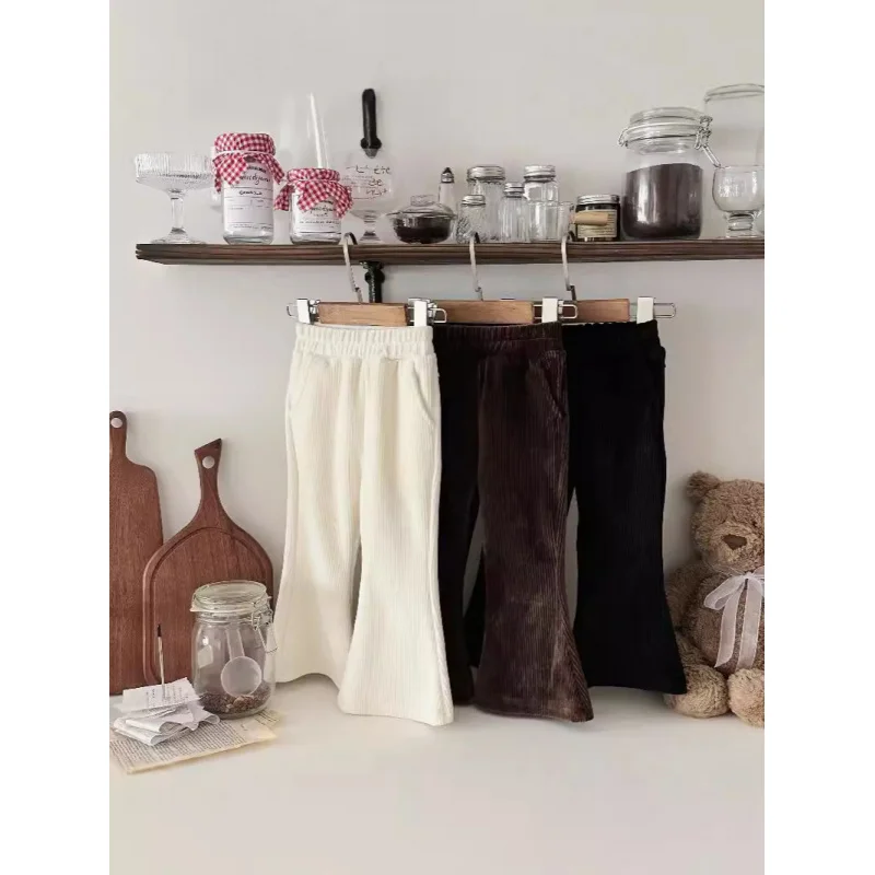 Soft GlutinousqBomb2024Children's Autumn Clothing Children's Knitted Flared Pants Girls' Thickened Warm Leisure Pants Winter
Soft GlutinousqBomb2024Children's Autumn Clothing Children's Knitted Flared Pants Girls' Thickened Warm Leisure Pants Winter