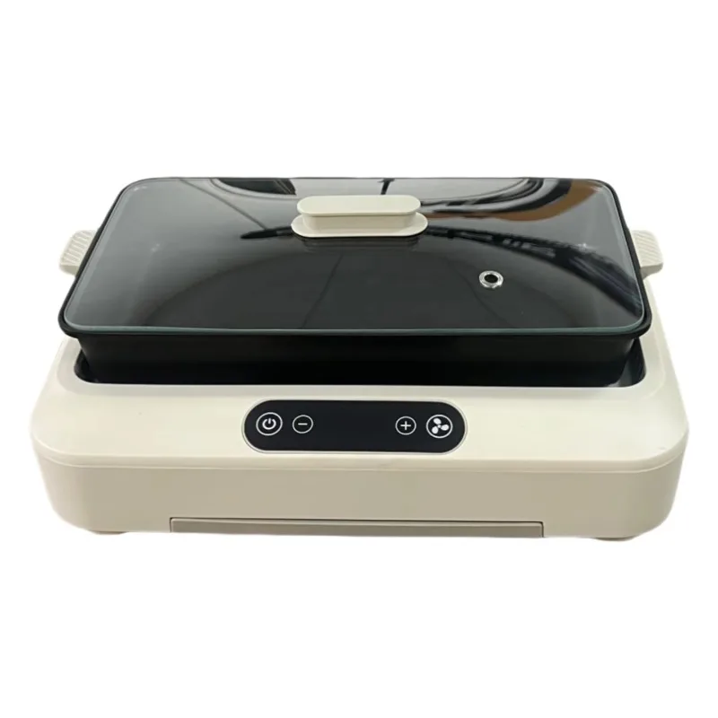 Powerful 1500W Outdoor Smokeless Electric Grill, PTFE Non-Stick, Adjustable Temperature Control, Detachable Plate Design
Powerful 1500W Outdoor Smokeless Electric Grill, PTFE Non-Stick, Adjustable Temperature Control, Detachable Plate Design