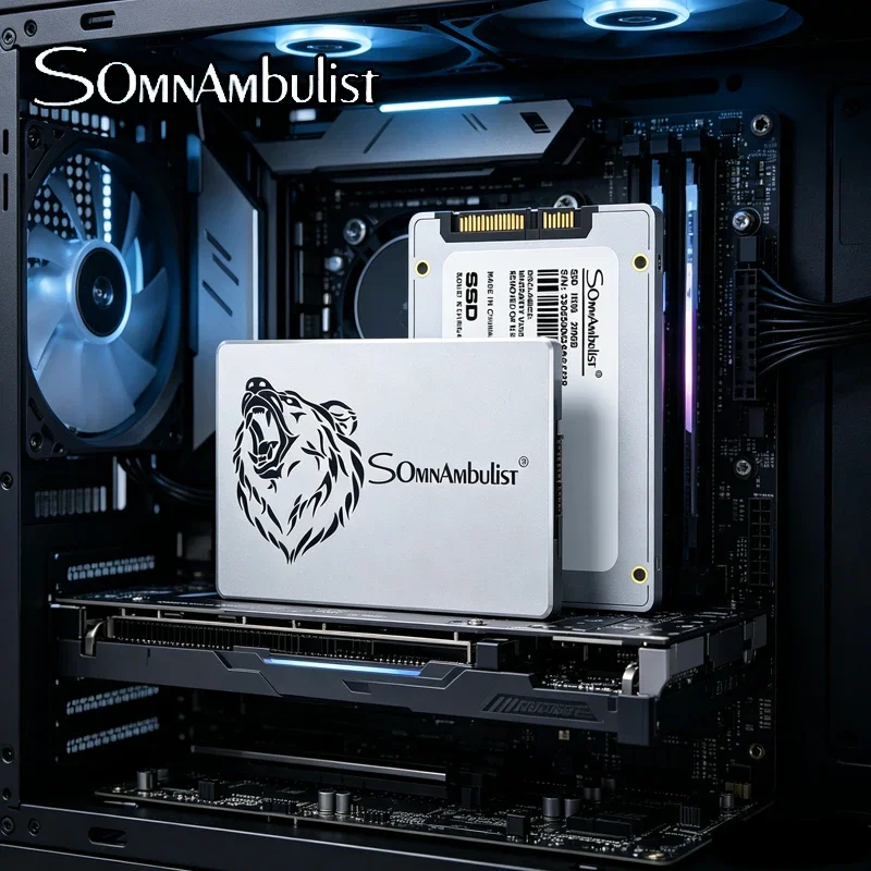 SomnAmbulist 2.5" SATA3 Internal SSD, 120GB-512GB High Speed Reliable Solid State Drive for Laptop Desktop PC Hot Sale
SomnAmbulist 2.5" SATA3 Internal SSD, 120GB-512GB High Speed Reliable Solid State Drive for Laptop Desktop PC Hot Sale