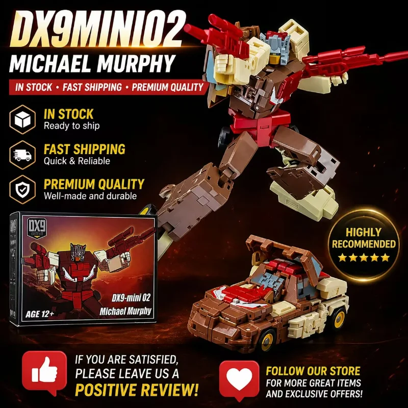 In Stock DX9 MINI02 Leader Warrior Original Small Scale Mecha Movable Deformation Toy Collection Gift
In Stock DX9 MINI02 Leader Warrior Original Small Scale Mecha Movable Deformation Toy Collection Gift