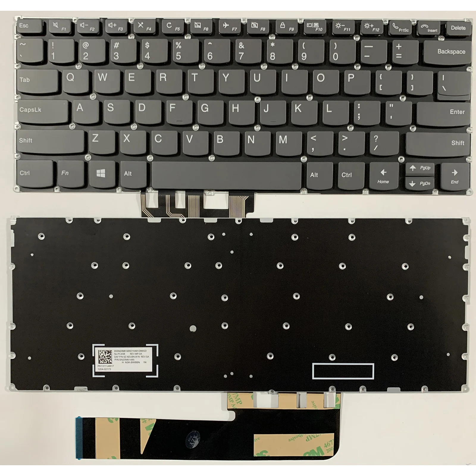 Laptop keyboard US Layout for Lenovo Thinkbook 14IIL E4-IIL V340-14 K4e-IML 6-14IIL
Laptop keyboard US Layout for Lenovo Thinkbook 14IIL E4-IIL V340-14 K4e-IML 6-14IIL
