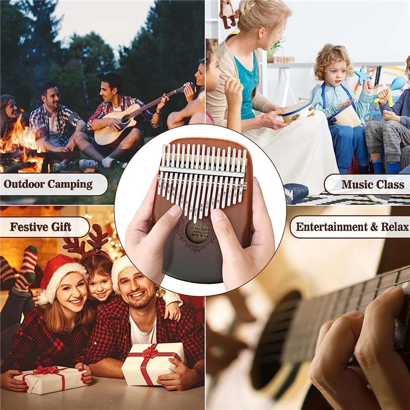 A51Q-17 Key Portable Finger Piano Kalimba Musical Instrument For Kids Adults Beginners Music Enthusiasts
A51Q-17 Key Portable Finger Piano Kalimba Musical Instrument For Kids Adults Beginners Music Enthusiasts