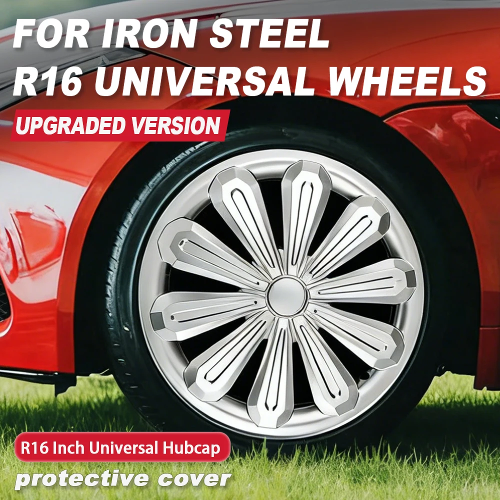 4PCS Universal Snap Wheel Cover Hubcap R16 Inch Replacement Wheel Rim Cover PP Material Tire Accessories On SUV Truck Vehicle
4PCS Universal Snap Wheel Cover Hubcap R16 Inch Replacement Wheel Rim Cover PP Material Tire Accessories On SUV Truck Vehicle