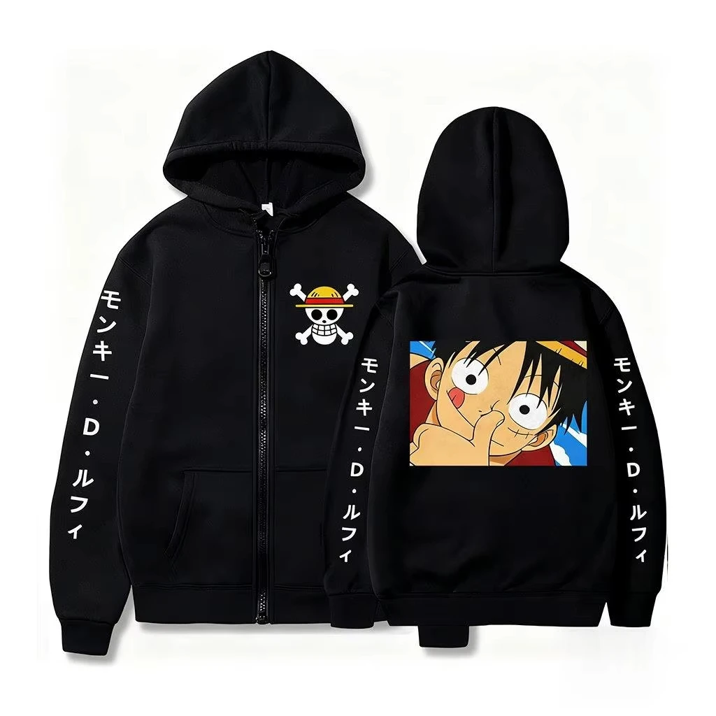 Осень-зима флисовый японский аниме цельный свитшот на молнии Луффи для мужчин и женщин свободный свитшот унисекс осенний теплый повседневный
Осень-зима флисовый японский аниме цельный свитшот на молнии Луффи для мужчин и женщин свободный свитшот унисекс осенний теплый повседневный