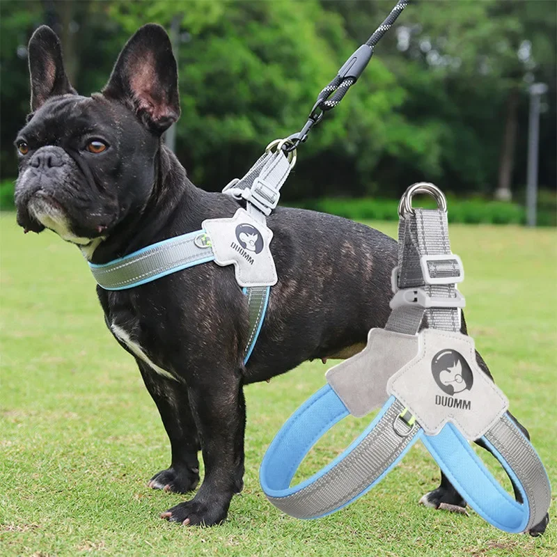 Dog Harness Adjustable Pet Harness Vest For Small Large Dogs Cats Reflective Mesh Dog Chest Strap French Bulldog Walk Training
Dog Harness Adjustable Pet Harness Vest For Small Large Dogs Cats Reflective Mesh Dog Chest Strap French Bulldog Walk Training