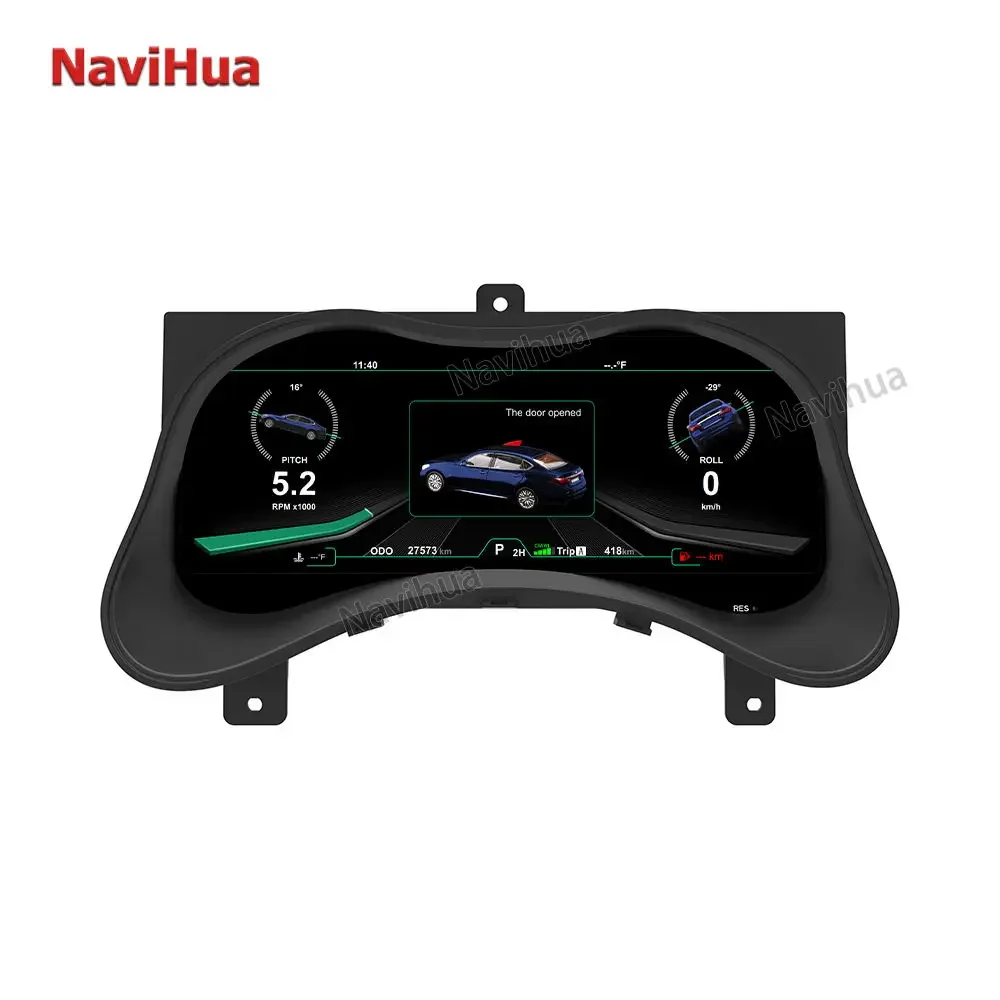 NaviHua для Infiniti Q70 Автомобильный цифровой кластер 12,3 дюймов Linux ЖК-приборная панель новый обновленный Автомобильный спидометр виртуальный монитор кабины
NaviHua для Infiniti Q70 Автомобильный цифровой кластер 12,3 дюймов Linux ЖК-приборная панель новый обновленный Автомобильный спидометр виртуальный монитор кабины