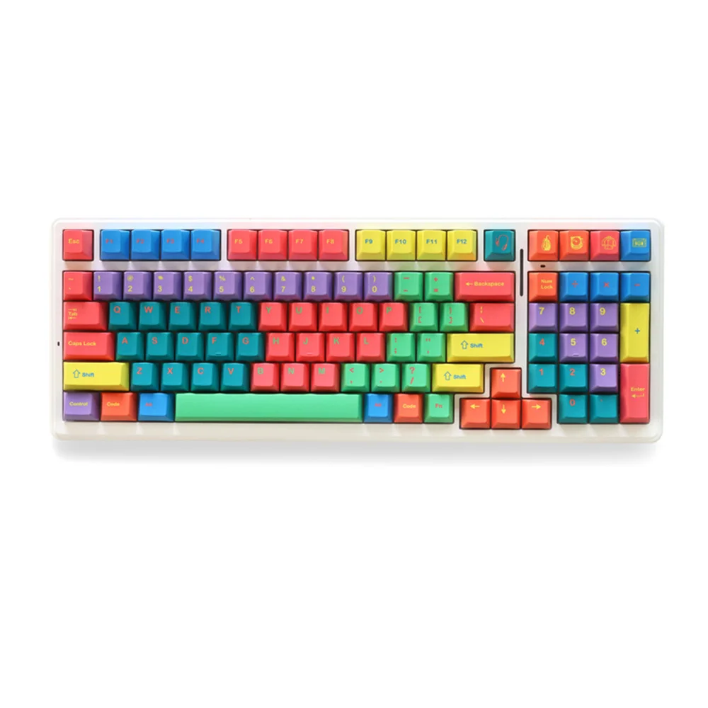 Колпачки для клавиш GMK Windbreaker Dye Sub PBT с прозрачным узором, 129 клавиш, вишневый профиль для механической клавиатуры 61/64/104/108 Mx Switch
Колпачки для клавиш GMK Windbreaker Dye Sub PBT с прозрачным узором, 129 клавиш, вишневый профиль для механической клавиатуры 61/64/104/108 Mx Switch