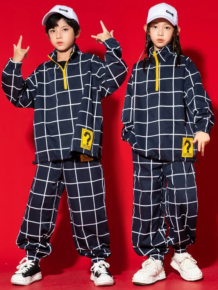 Street Dance Rave Wear Kids Hip Hop Clothing Boys Girls Tops Pants Loose Long Sleeved Kpop Outfit Jazz Dance Costume
Street Dance Rave Wear Kids Hip Hop Clothing Boys Girls Tops Pants Loose Long Sleeved Kpop Outfit Jazz Dance Costume