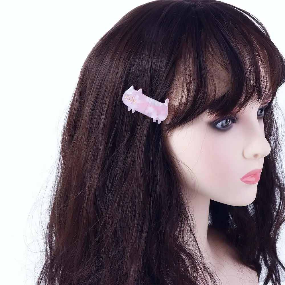 Sweet Temperament Plastic Female Cat Cartoon Animal Korean Style Hairpins Hair Accessories Hair Clips Women Barrettes
Sweet Temperament Plastic Female Cat Cartoon Animal Korean Style Hairpins Hair Accessories Hair Clips Women Barrettes