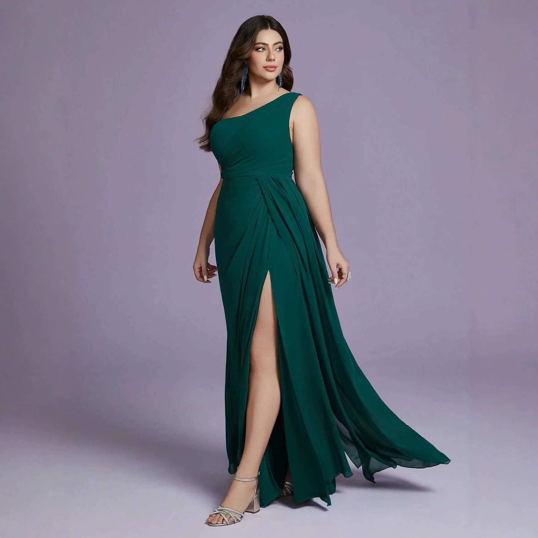High-end Niche One-shoulder Evening Dress For Parties, Banquets, Performances, Bridesmaid Dresses, And Bridal Toast Dresses Y2k
High-end Niche One-shoulder Evening Dress For Parties, Banquets, Performances, Bridesmaid Dresses, And Bridal Toast Dresses Y2k