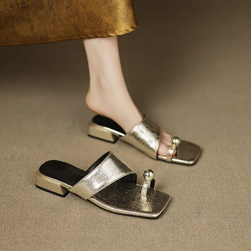 Metallic Silver Gold Summer Women Slides Sandals Casual Flip-flops Flats Shoes Mules Ladies Sandals Luxury Slip-on Slippers
Metallic Silver Gold Summer Women Slides Sandals Casual Flip-flops Flats Shoes Mules Ladies Sandals Luxury Slip-on Slippers