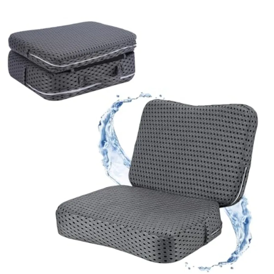 Foldable Hot Tub Booster Seat with Back Support, Adjustable 2 Heights up to 5.2", Non-Slip Bottom, Portable Spa Booster Seat fo
Foldable Hot Tub Booster Seat with Back Support, Adjustable 2 Heights up to 5.2", Non-Slip Bottom, Portable Spa Booster Seat fo