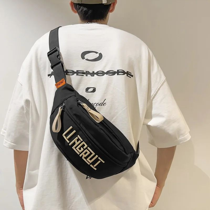 1pcs Summer Nylon Chest Bag Waterproof Crossbody Sling Bag for Outdoor Sports Large Capacity Casual Waist Pack
1pcs Summer Nylon Chest Bag Waterproof Crossbody Sling Bag for Outdoor Sports Large Capacity Casual Waist Pack