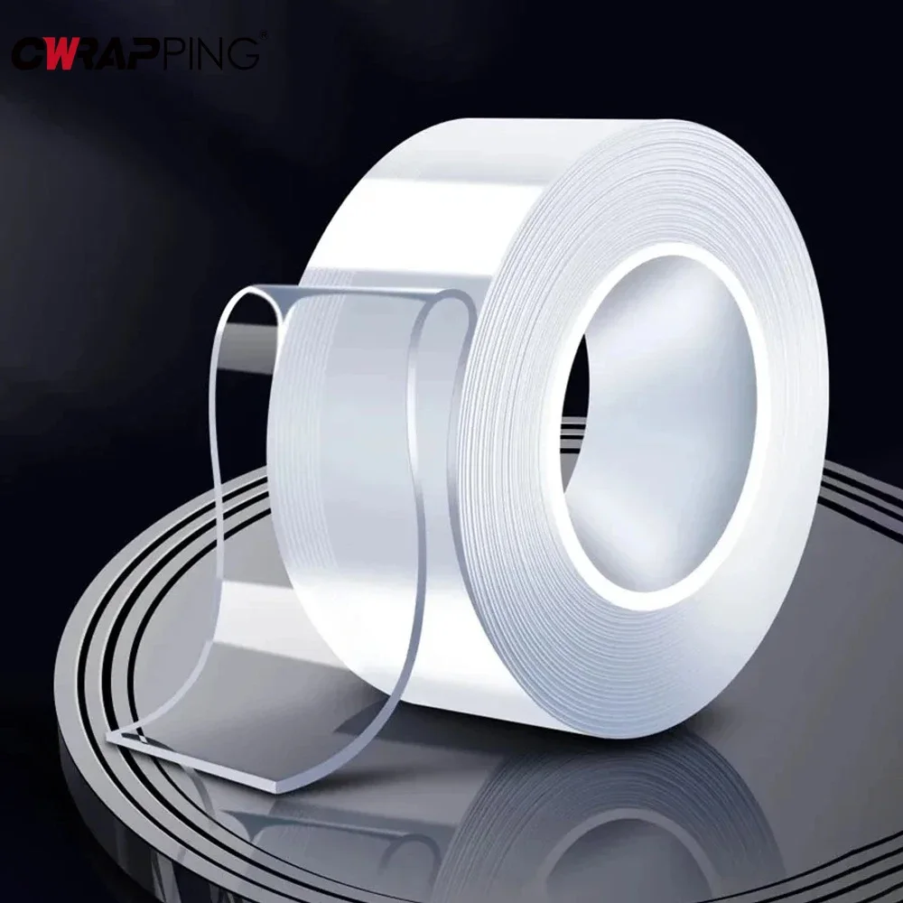 Nano Strong Tape Transparent Reusable Heat Resistant Waterproof Double Sided Tape Bathroom Kitchen Wall Decoration Accessories
Nano Strong Tape Transparent Reusable Heat Resistant Waterproof Double Sided Tape Bathroom Kitchen Wall Decoration Accessories