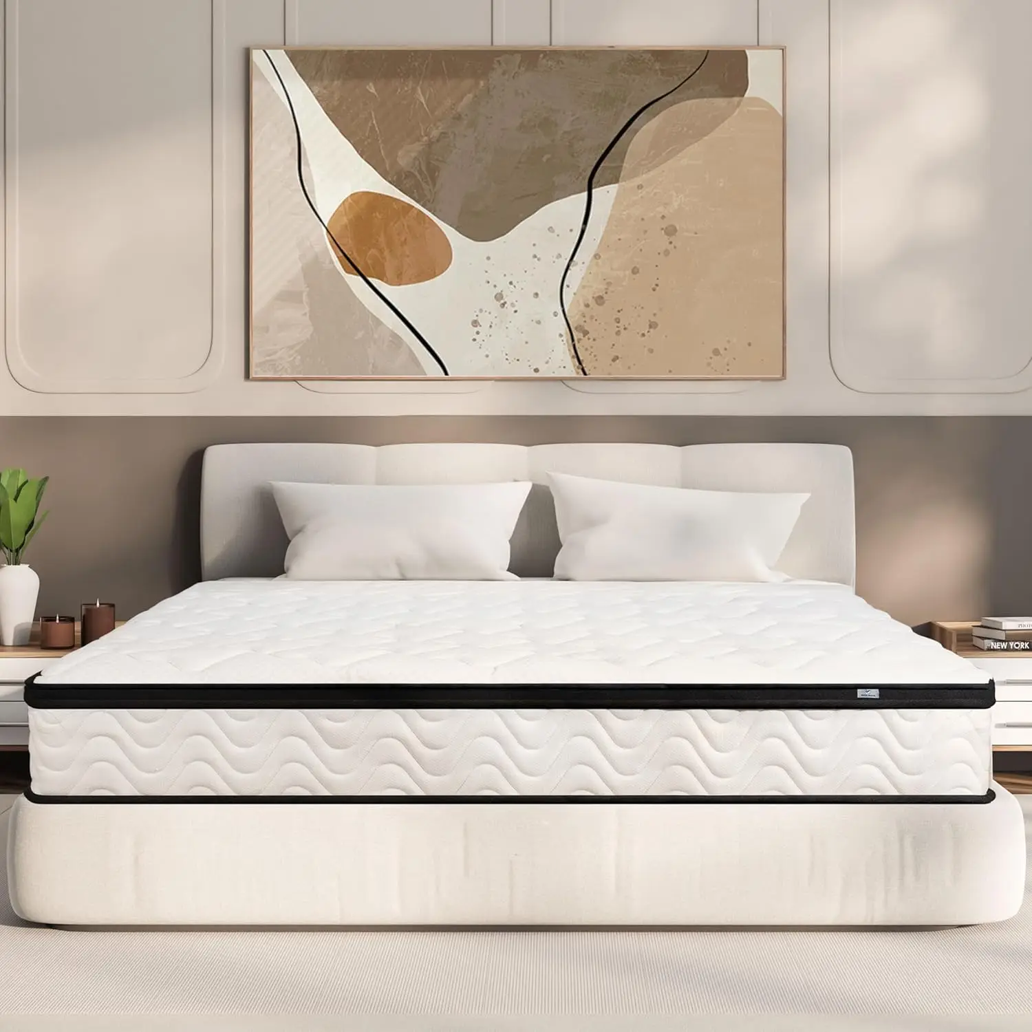 Full Size Mattress 10 Inch | Full Mattresses in a Box Hybrid | Medium Firm Feel Memory Foam and Individual Pocket Springs |
Full Size Mattress 10 Inch | Full Mattresses in a Box Hybrid | Medium Firm Feel Memory Foam and Individual Pocket Springs |