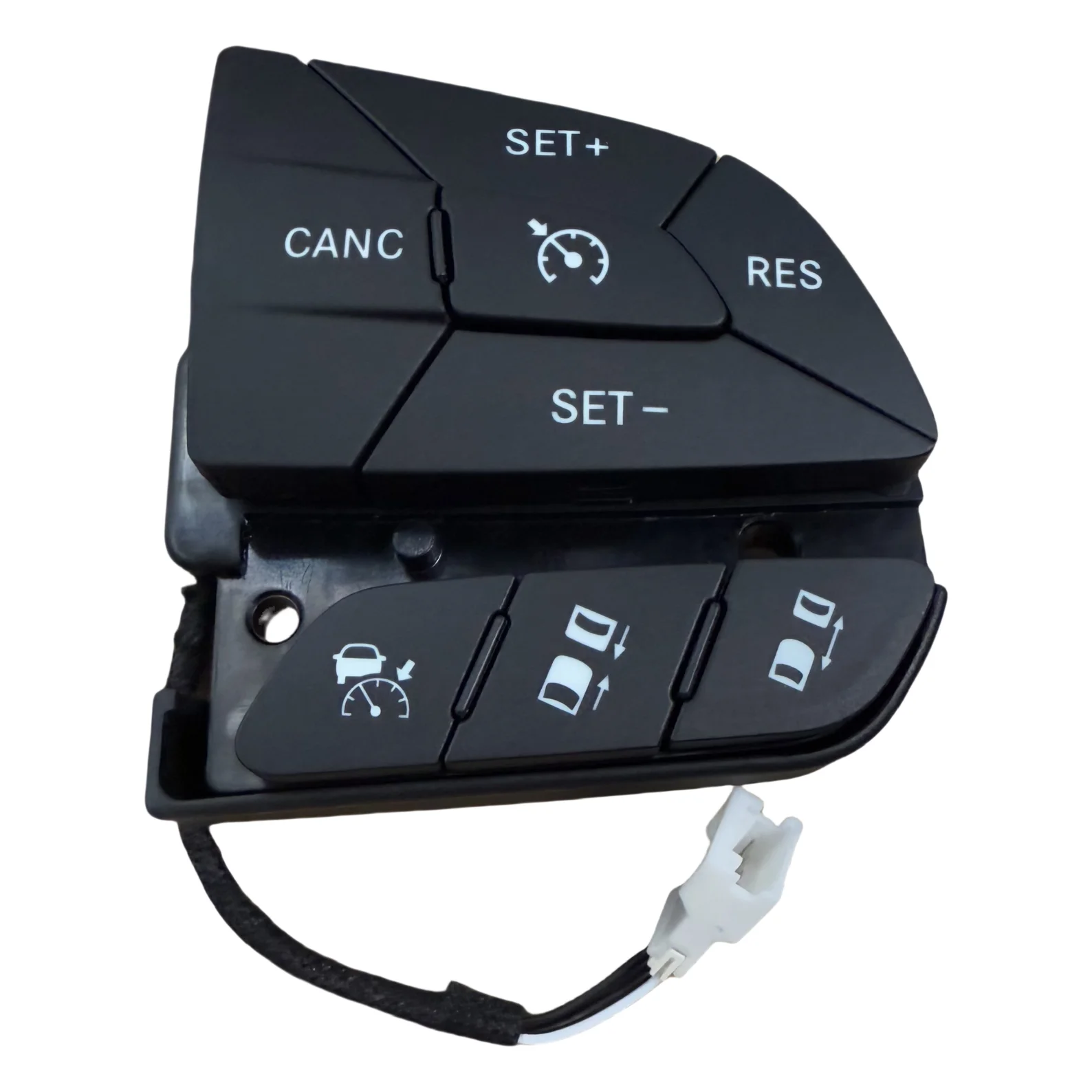 Переключатель управления скоростью правого рулевого колеса 68321898AA
Переключатель управления скоростью правого рулевого колеса 68321898AA