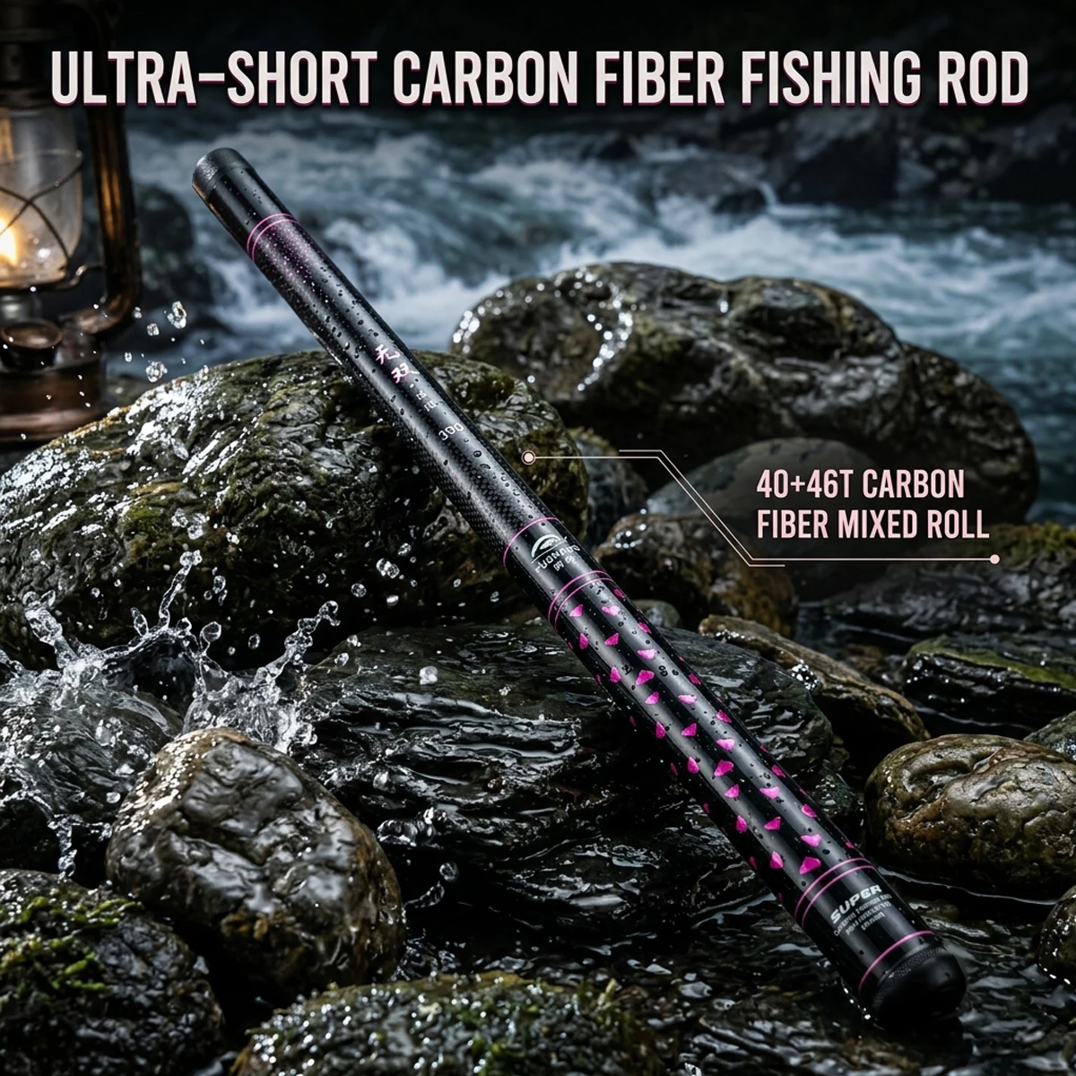 YUSHANG Carbon Fiber Fishing Rod 40+46T 41cm Light Portable Telescopic Rod 3.6m 3.9m 4.5m Chinese Style
YUSHANG Carbon Fiber Fishing Rod 40+46T 41cm Light Portable Telescopic Rod 3.6m 3.9m 4.5m Chinese Style