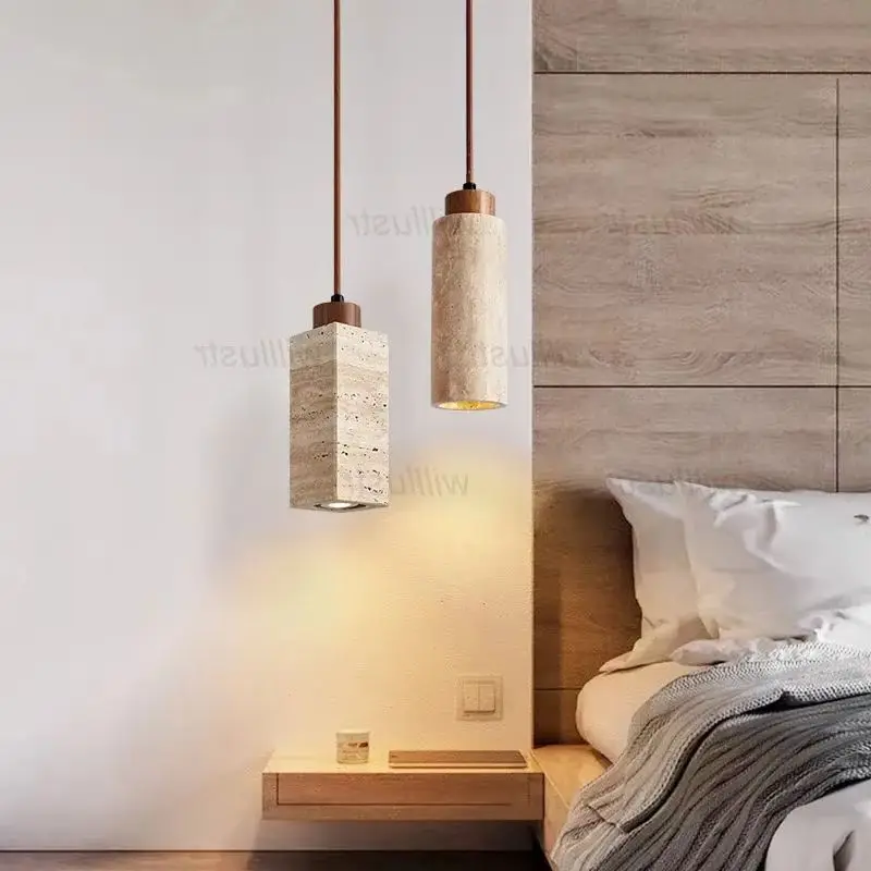 Stone Cubiod Cylinder Suspension Light Yellow Travertine Pendant Lamp Hotel Cafe Bar Bedside Wood Hanging Ceiling Chandelier
Stone Cubiod Cylinder Suspension Light Yellow Travertine Pendant Lamp Hotel Cafe Bar Bedside Wood Hanging Ceiling Chandelier