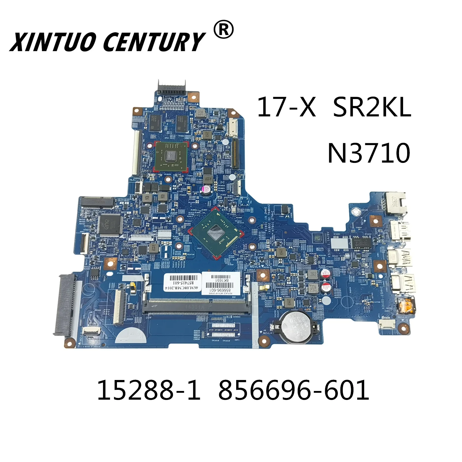 For HP 17-Y 17-Y018CA placa-mãe portátil 856696-001 856696-601 857415-601 448.08p02.0011 R5M1-30 2 GB N3710 CPU 100% test
For HP 17-Y 17-Y018CA placa-mãe portátil 856696-001 856696-601 857415-601 448.08p02.0011 R5M1-30 2 GB N3710 CPU 100% test