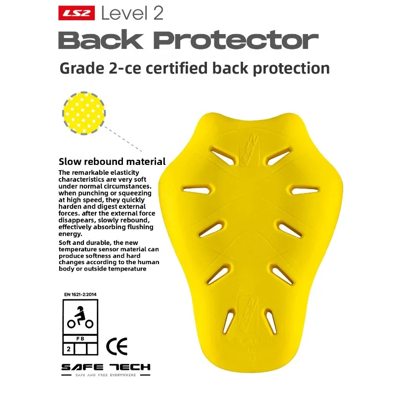 LS2 Motorcycle Riding Suit Detachable CECertified ProtectiveGear Rebound Back and Chest Protection with Built-in Protection Slow
LS2 Motorcycle Riding Suit Detachable CECertified ProtectiveGear Rebound Back and Chest Protection with Built-in Protection Slow