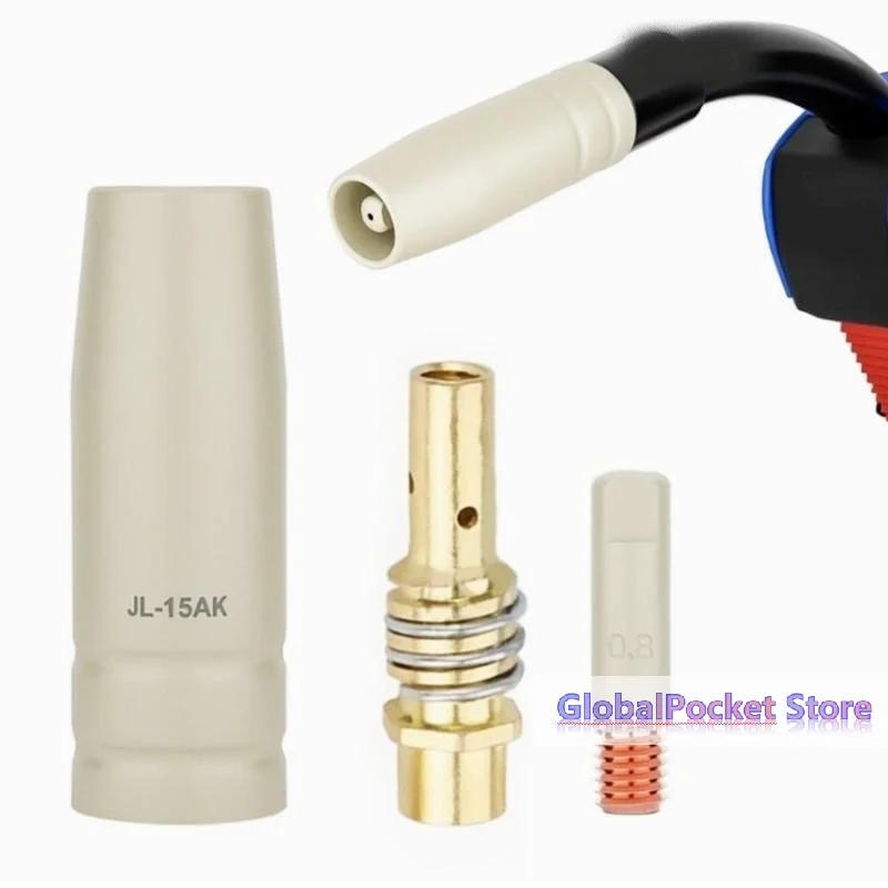 3PCS/Pack, MB-15Ak Mig New Coating Ceramic Non-stick Welding Slag Conductive Protective Nozzle European Shielded Accessorie
3PCS/Pack, MB-15Ak Mig New Coating Ceramic Non-stick Welding Slag Conductive Protective Nozzle European Shielded Accessorie
