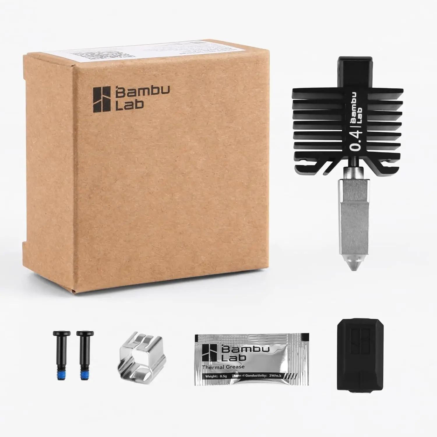 BambuLab X1C/P1 Series Hotend With Hardened Steel Nozzle 0.2/0.4/0.6/0.8mm For Bambu Lab X1C X1 P1P P1S 3D Printer Parts
BambuLab X1C/P1 Series Hotend With Hardened Steel Nozzle 0.2/0.4/0.6/0.8mm For Bambu Lab X1C X1 P1P P1S 3D Printer Parts