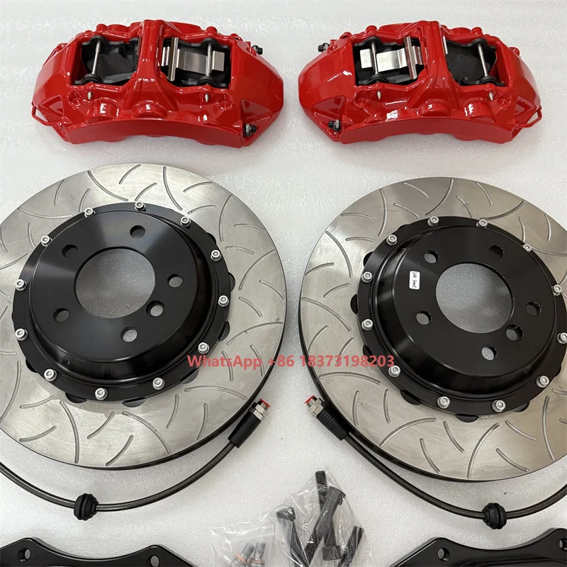 6 Piston 6 Pot Brake Caliper Brake Systems Big Brake Kit for A4 B5 A6 A5 A7 Au di TT Mk2 S3 A4 S5 B8 B9 A6 Q7 New A5
6 Piston 6 Pot Brake Caliper Brake Systems Big Brake Kit for A4 B5 A6 A5 A7 Au di TT Mk2 S3 A4 S5 B8 B9 A6 Q7 New A5
